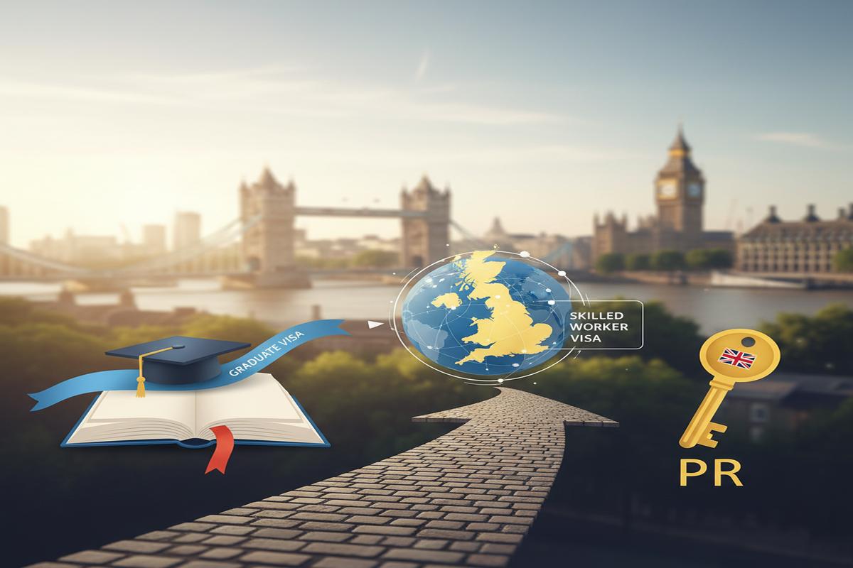 Graduate Visa'dan Skilled Worker Vizesine Geçiş Rehberi