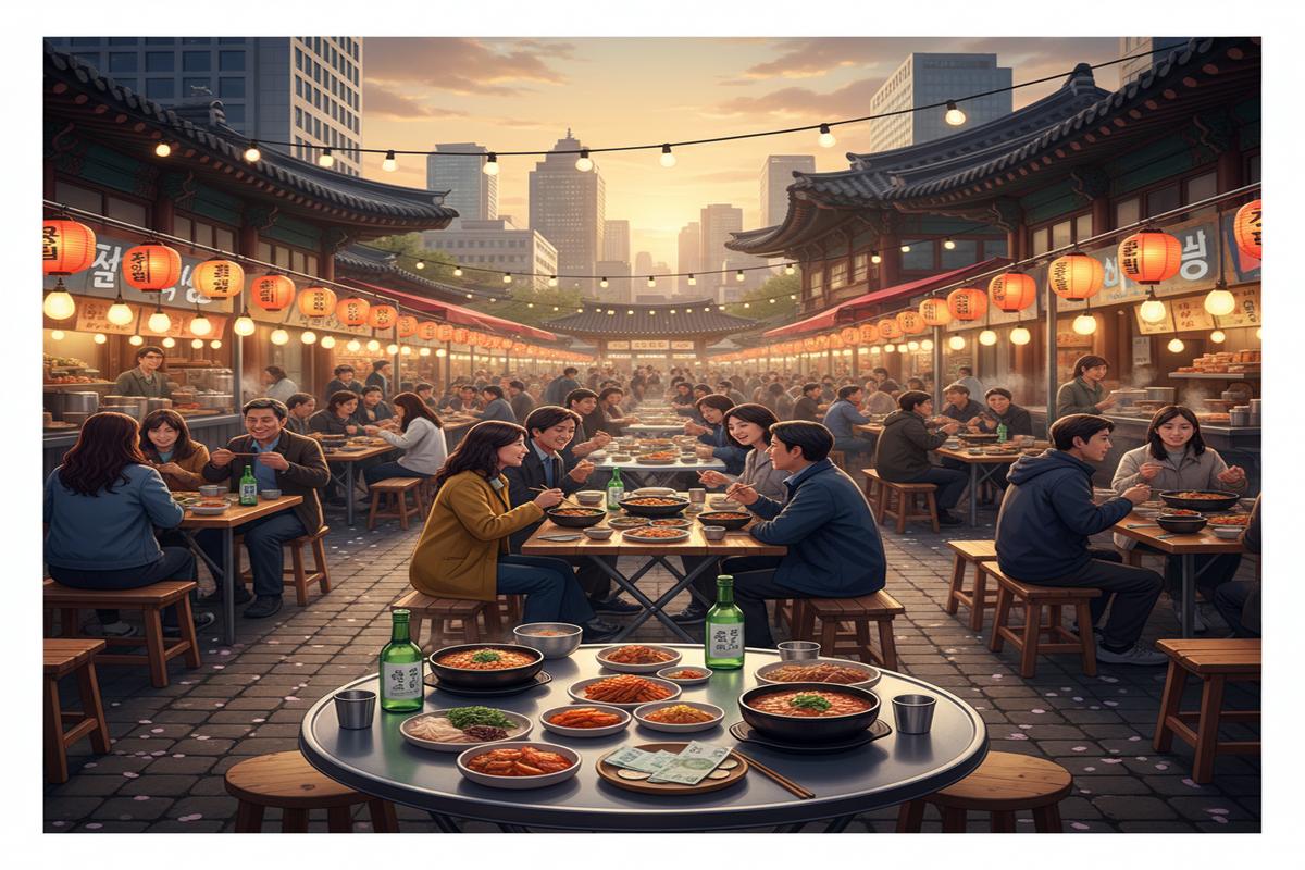 Güney Kore’de Dışarıda Yemek Fiyatları: Bütçe, İpuçları