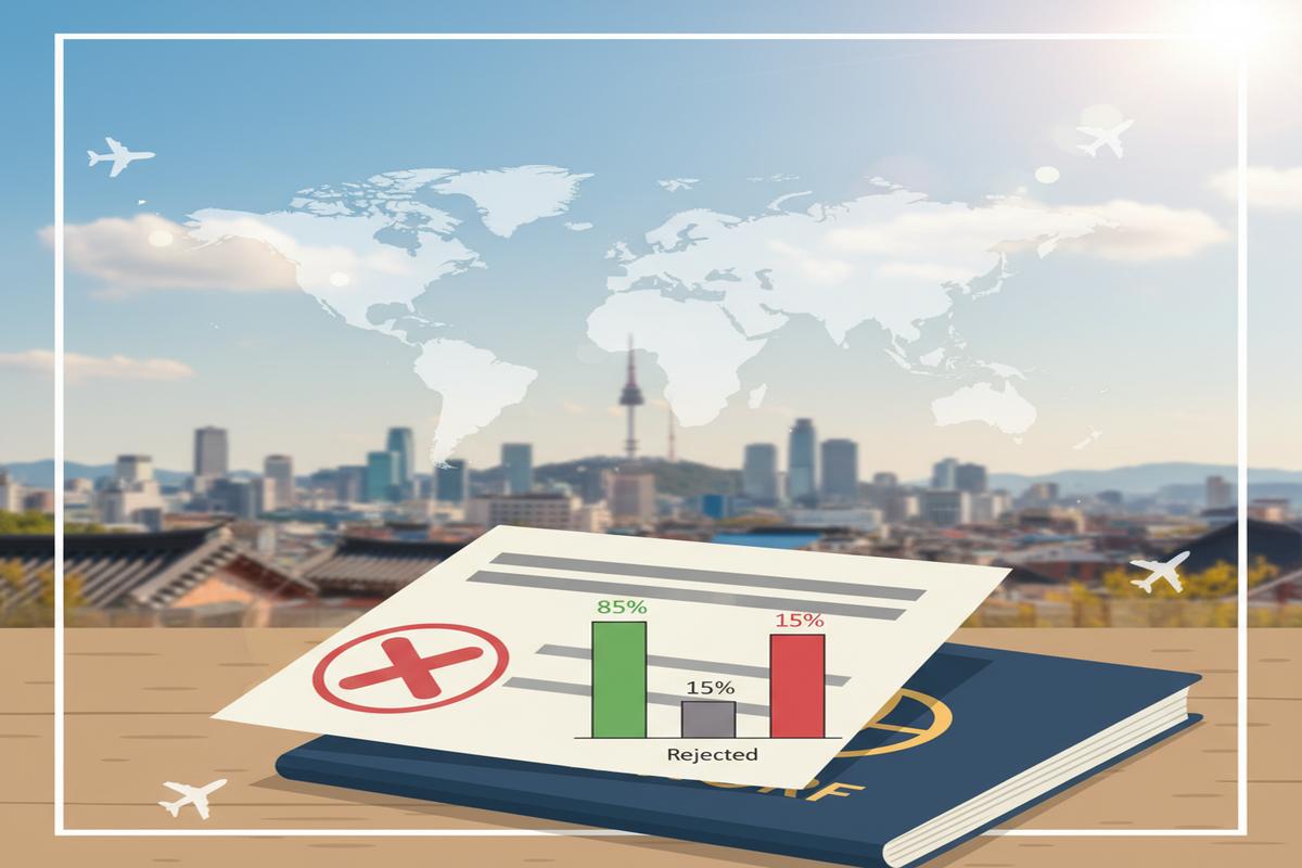 Güney Kore Vize Reddi Oranları: Nedenler ve Risk Azaltma