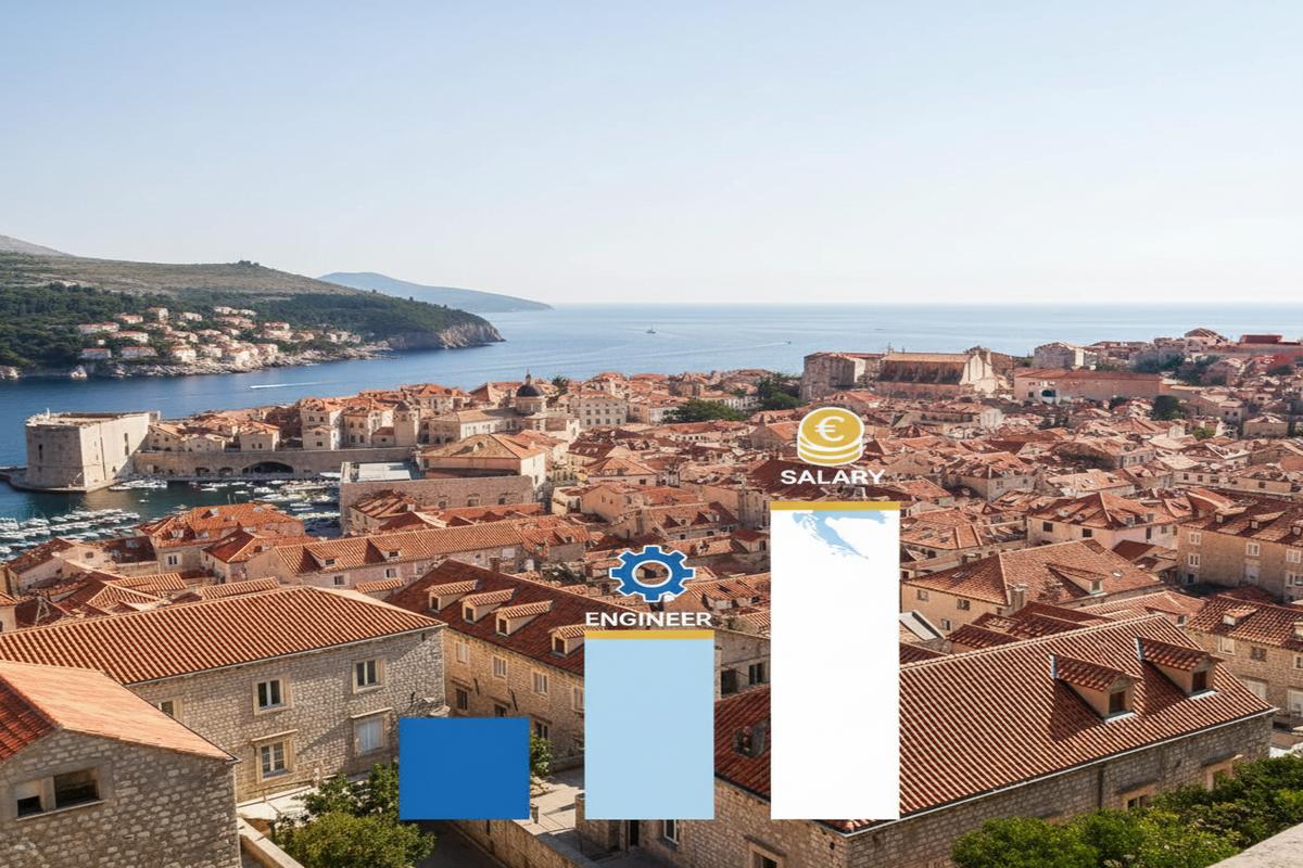 Hırvatistan’da Mühendis Maaşları: Net Aralıklar ve Rehber