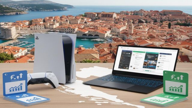 Hırvatistan’da PS5 ve Gaming Laptop: Fiyat, PDV, Tax Free