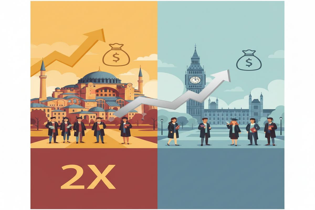 İngiltere'de Okumak Türkiye'den Daha Ucuz mu? Şaşırtıcı Gerçek!