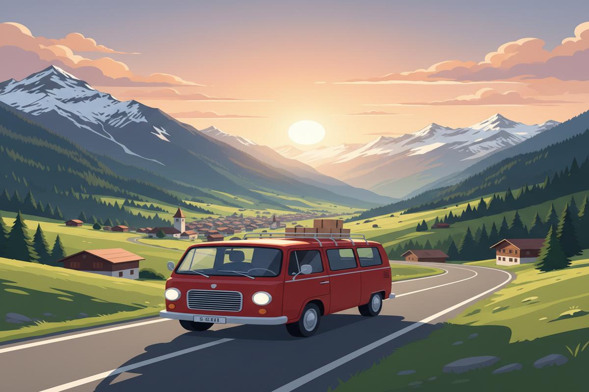 İsviçre’de Kurye/Şoför Olmak: Maaş, İzin, Başvuru Rehberi