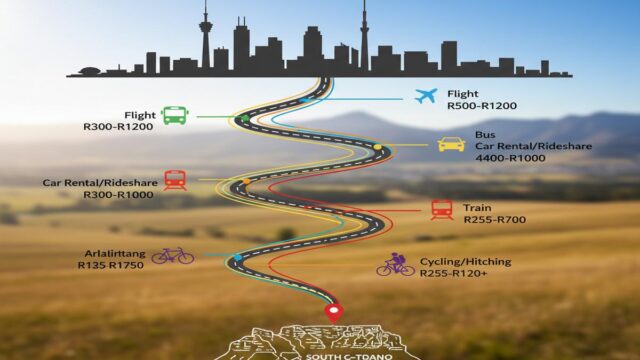 Johannesburg Cape Town Ucuz Ulaşım: Fiyatlar ve İpuçları