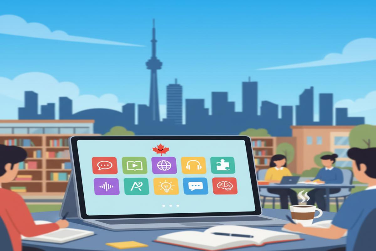 Kanada’da İngilizce Konuşma Pratiği: 10 Ücretsiz App ve Plan