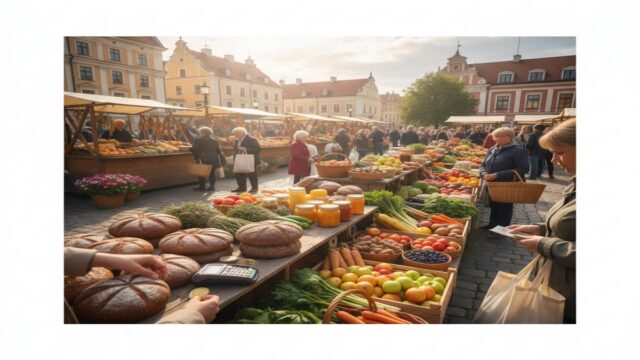 Letonya market fiyatları ve aylık gıda bütçesi rehberi