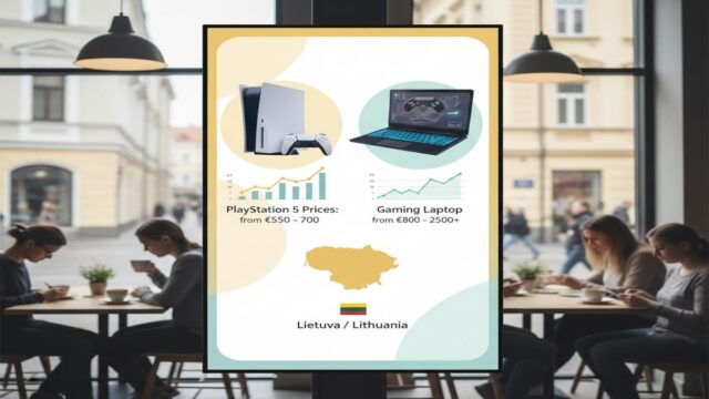 Litvanya’da PS5 ve Gaming Laptop Fiyatları | Güncel Rehber