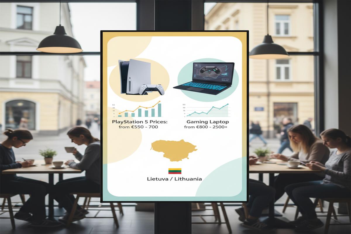Litvanya’da PS5 ve Gaming Laptop Fiyatları | Güncel Rehber