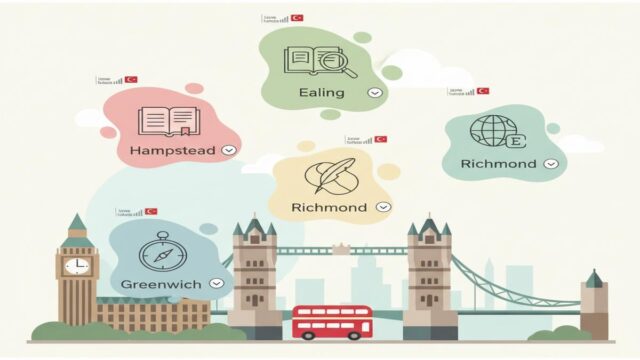 Londra’da Türk Oranı En Az Olan 5 Dil Okulu ve Bölge