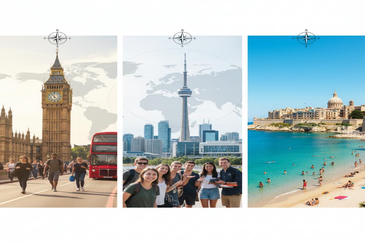 Londra mı Toronto mu Malta mı? Yaz Okulu İçin Güvenli Şehirler