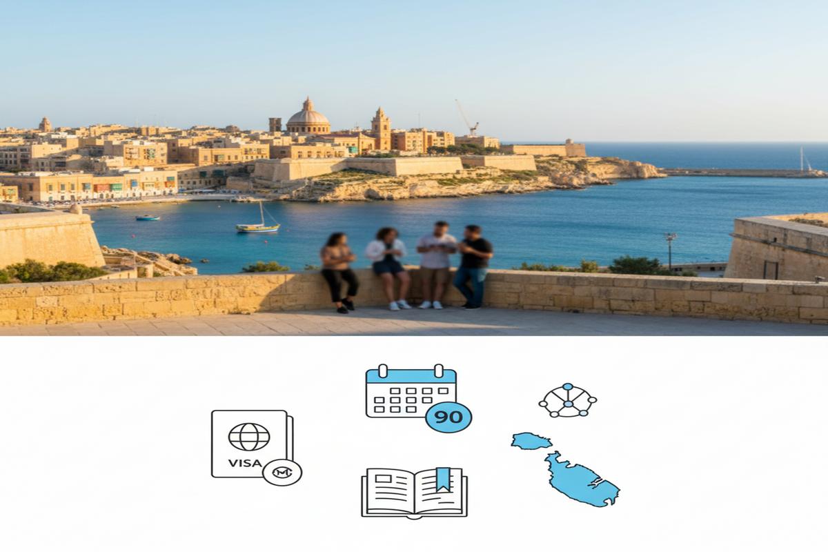 Malta 90+ Gün Dil Kursu: Öğrenci Oturma İzni Rehberi