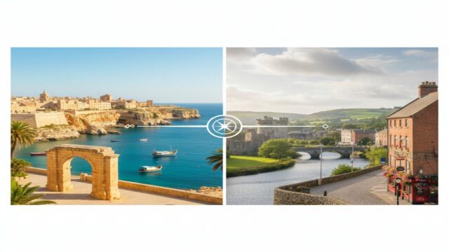 Malta mı Dublin mi? English Path Karşılaştırma Rehberi
