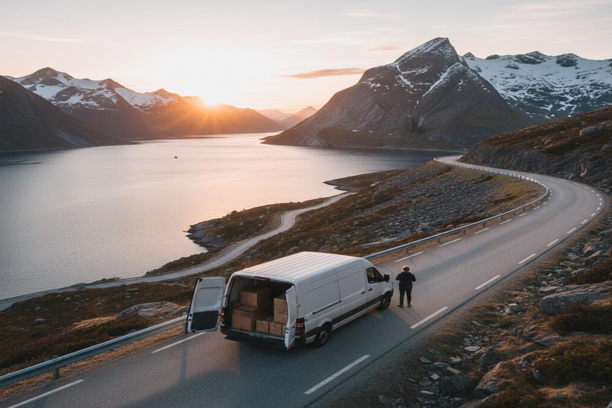 Norveç’te Kurye/Şoför Olmak: Vize, Ücret, Ekipman