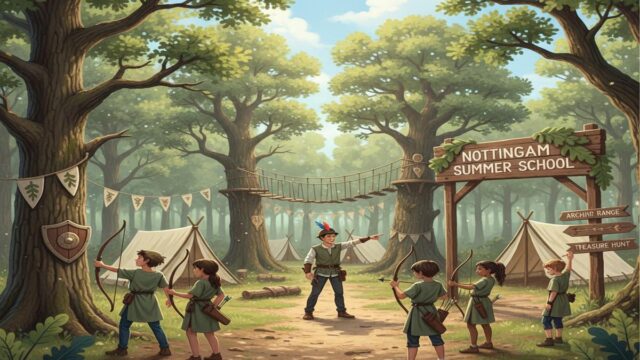 Nottingham Yaz Okulu: Robin Hood ve Doğa ile İngilizce