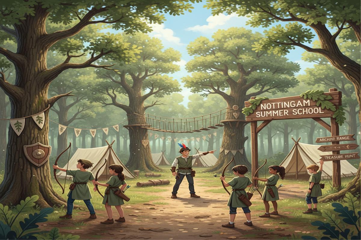 Nottingham Yaz Okulu: Robin Hood ve Doğa ile İngilizce