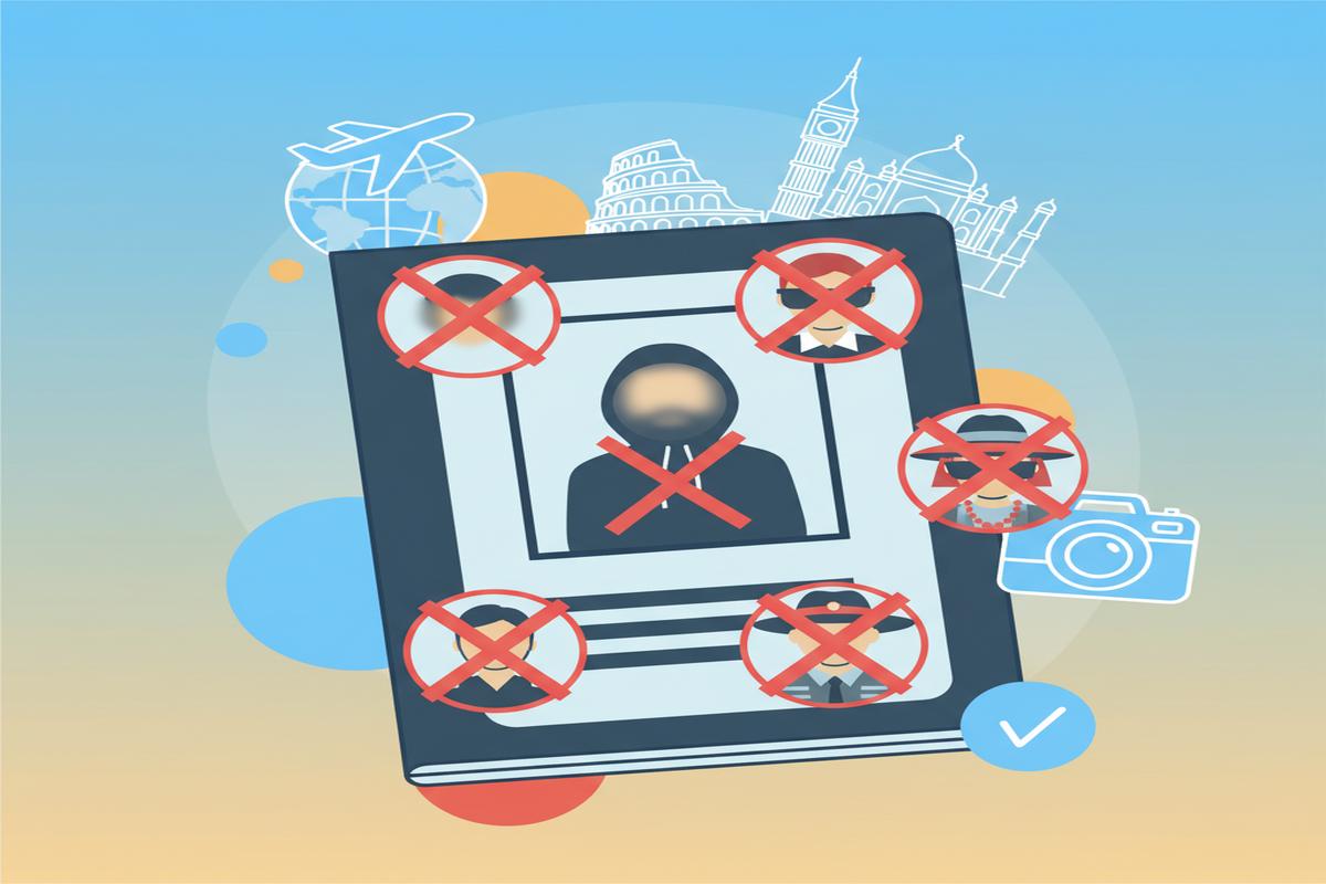 Pasaportta Reddedilen Fotoğraflar: Bu Hataları Yapmayın!