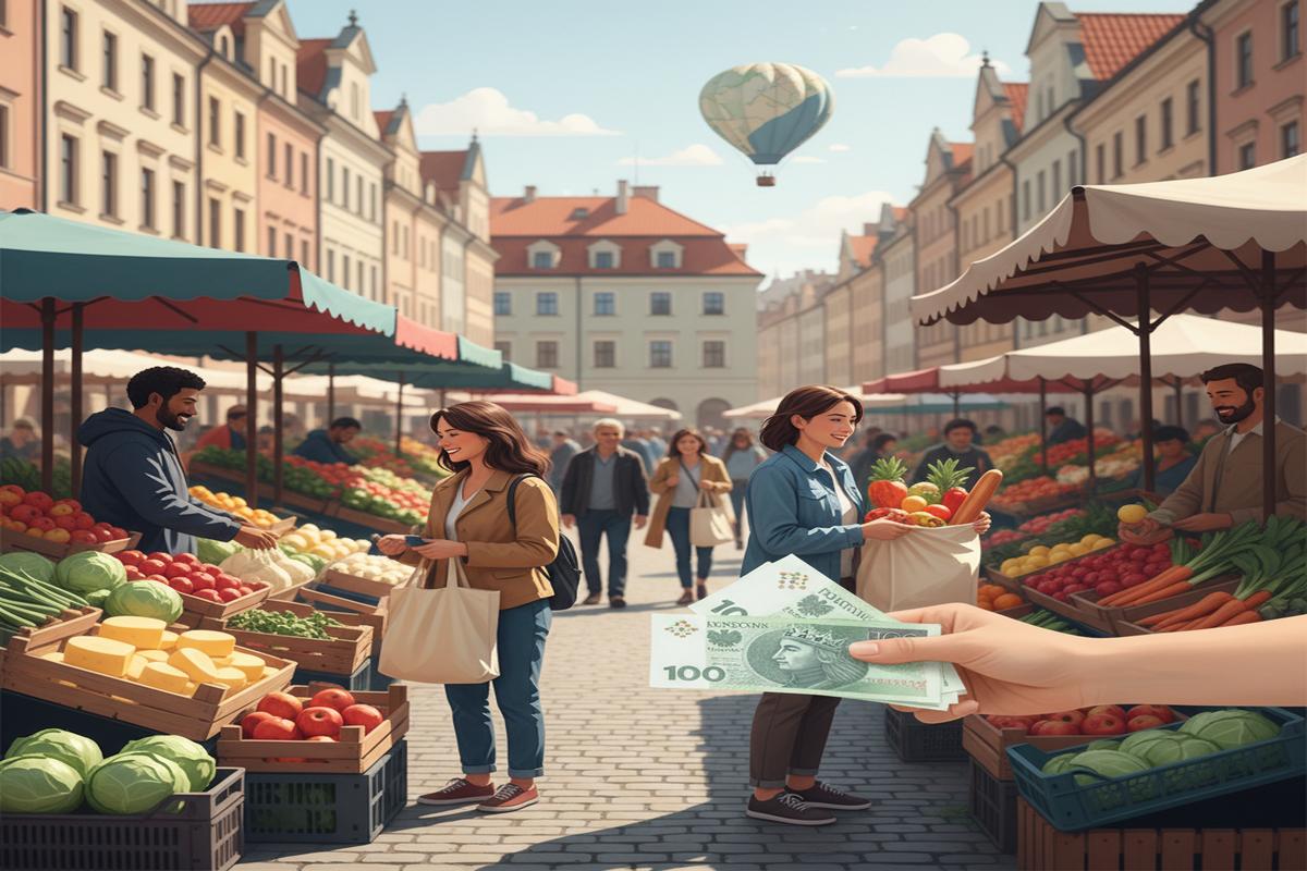 Polonya market fiyatları: güncel sepet ve öğrenci bütçesi