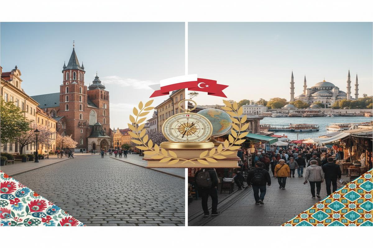 Polonya vs Türkiye: Yaşam, maliyet, eğitim ve kültür