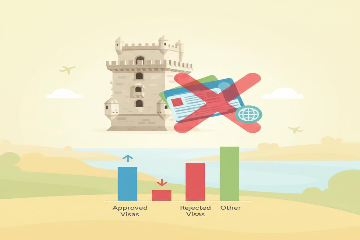 Portekiz Vize Reddi Oranları 2025 | Nedenler ve Önleme İpuçları
