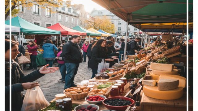 Quebec’te Ücretsiz Pazar Gezileri: Fransızca Pratik