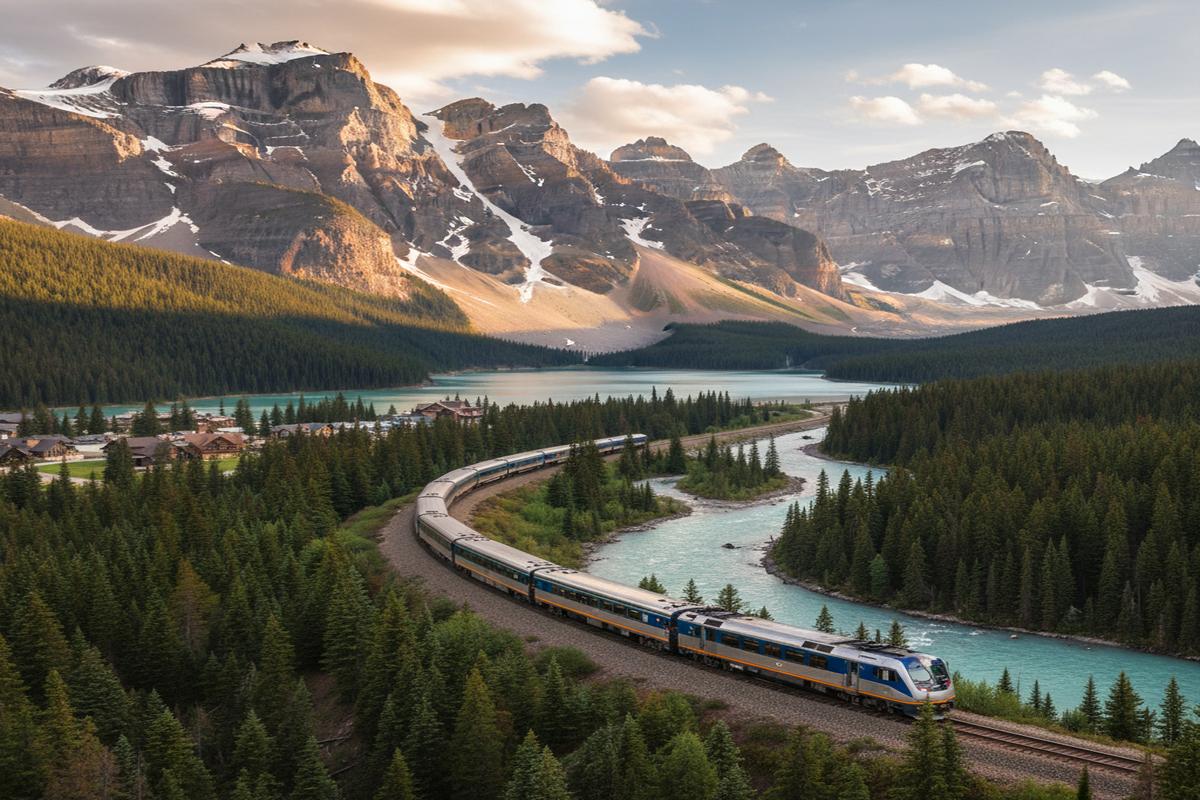 Rocky Dağları'nda Efsanevi Bir Tren Yolculuğu
