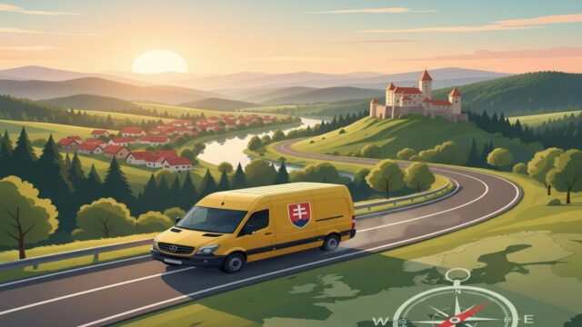 Slovakya’da Kurye/Şoför Olmak: Maaş, İzin, Şehirler Rehberi
