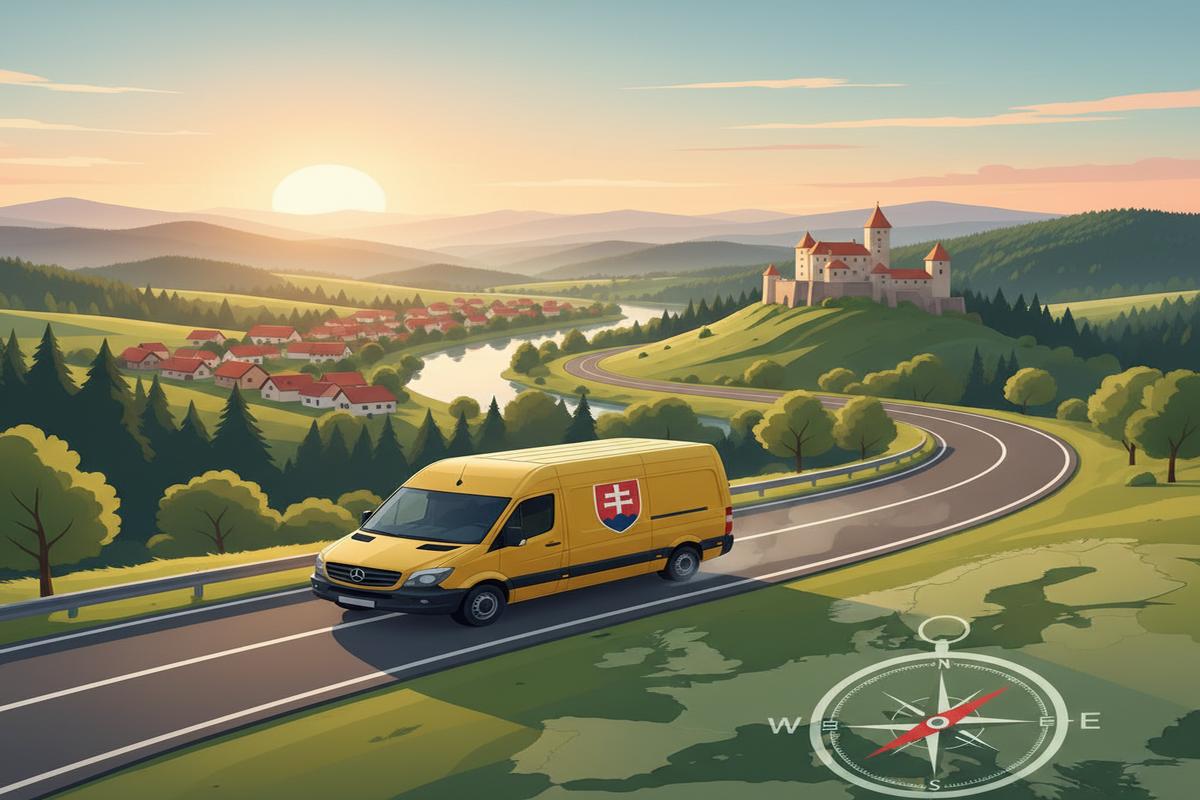 Slovakya’da Kurye/Şoför Olmak: Maaş, İzin, Şehirler Rehberi