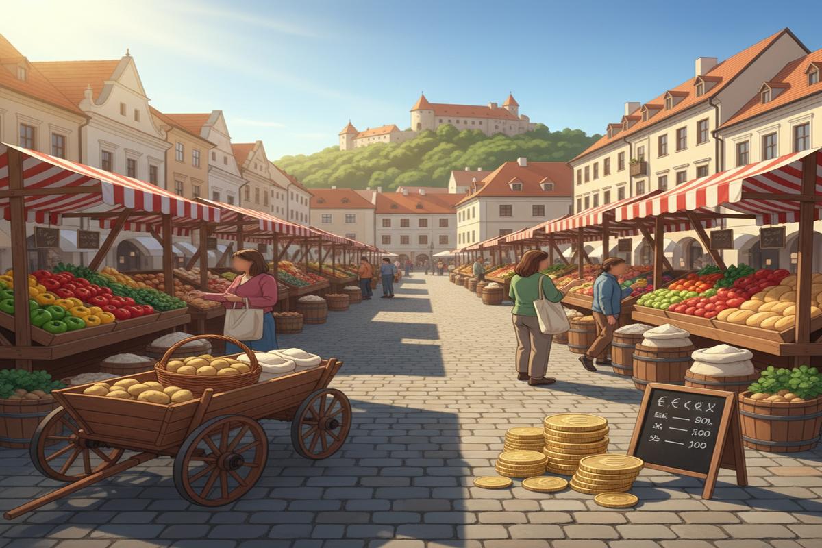 Slovakya market fiyatları: öğrenci bütçesi rehberi
