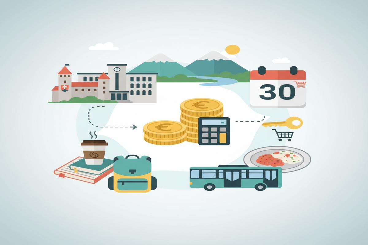 Slovakya Öğrenci Yaşam Maliyeti: Aylık Bütçe Rehberi