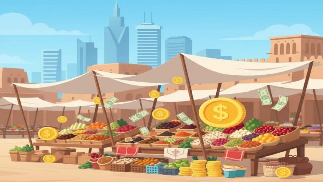 Suudi Arabistan market fiyatları ve aylık sepet rehberi