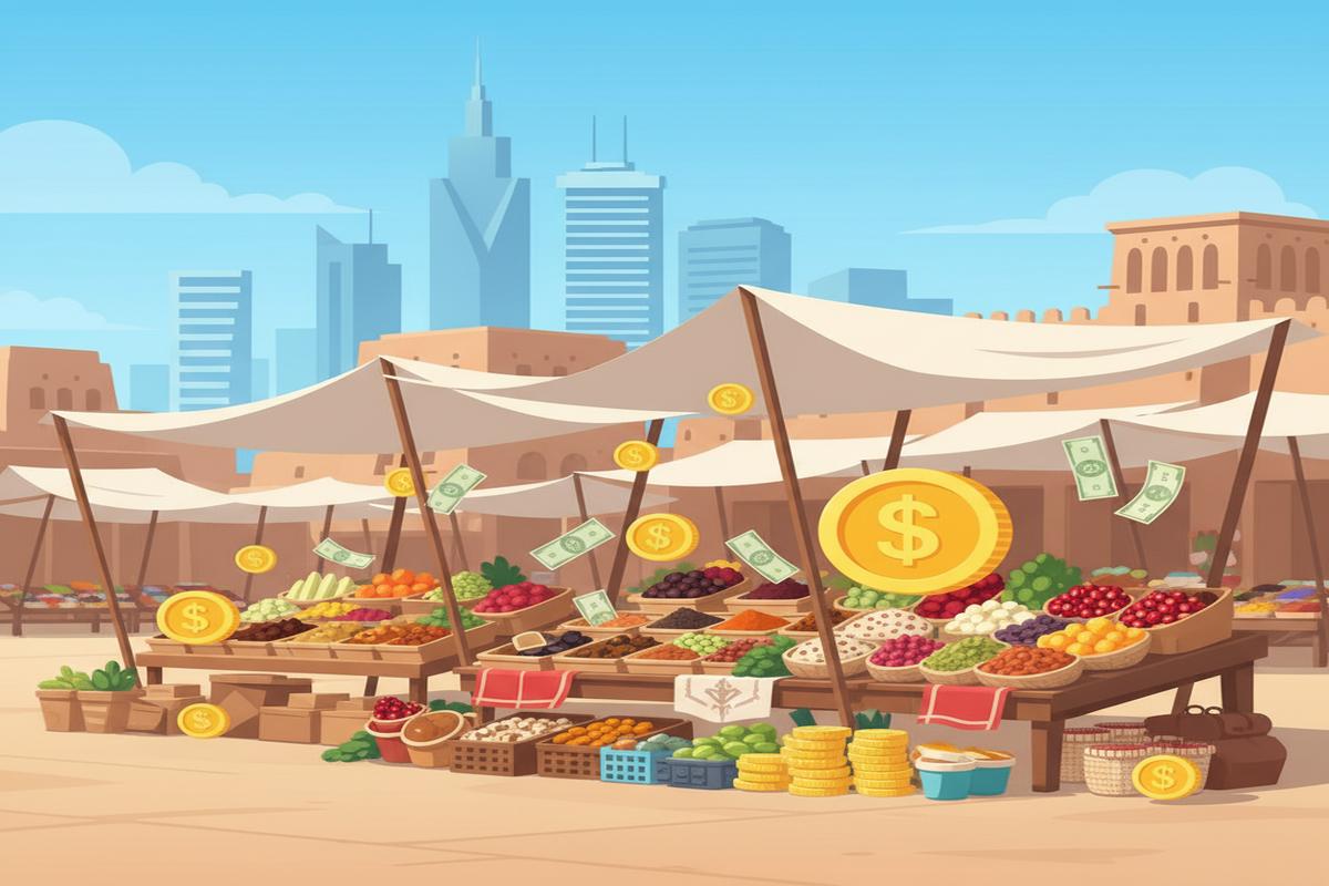 Suudi Arabistan market fiyatları ve aylık sepet rehberi