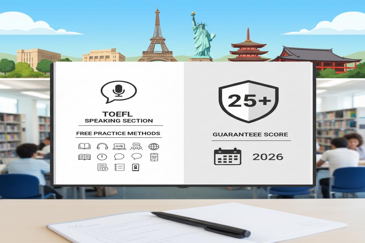 TOEFL Konuşma İçin 10 Ücretsiz Taktikle 25+ Puan!
