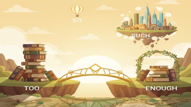 Too, Enough, So, Such: Anlam, Kullanım ve Sınav İpuçları