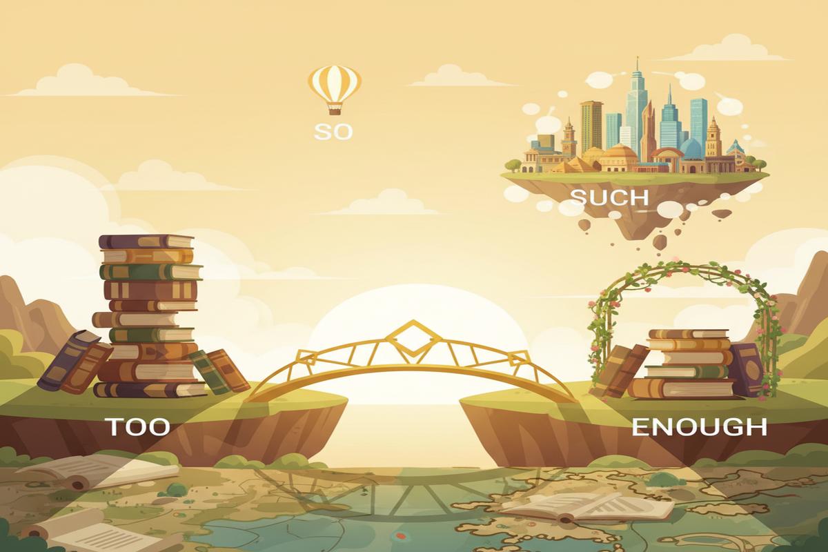Too, Enough, So, Such: Anlam, Kullanım ve Sınav İpuçları