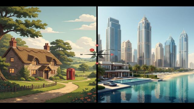 Türkler İçin Ev Yatırımı: İngiltere mi Dubai mi?