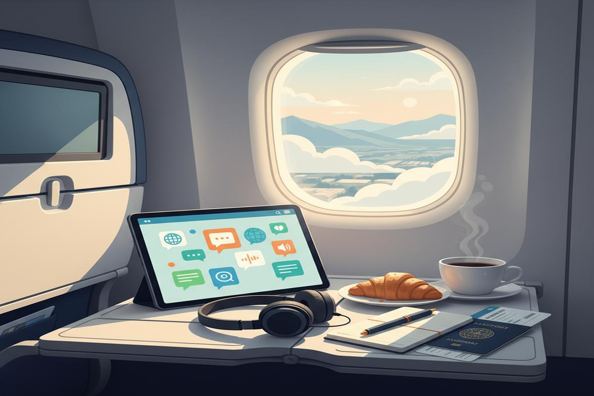 Uçakta Dil Geliştirmek İçin 8 Ücretsiz Uygulama ve Tüyo