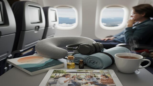 Uçakta Rahatlama Rehberi: 9 Yöntem + Jet Lag İpuçları
