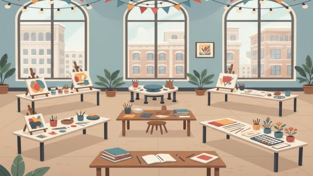 Winnipeg’de Bütçe Dostu Sanat Atölyeleri | Dil Pratiği