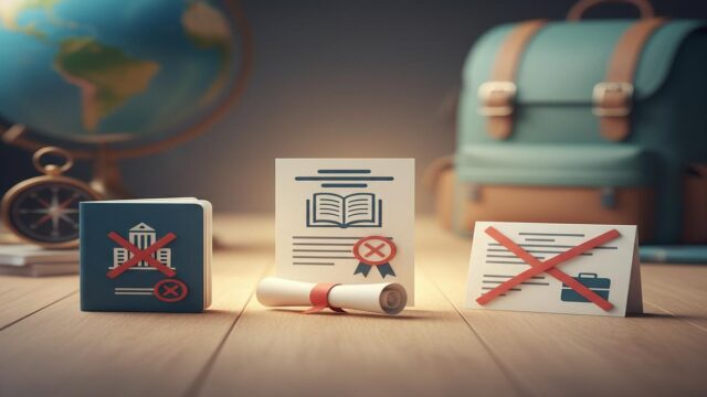 Work and Study Vize Reddi: En Kritik 3 Belge!