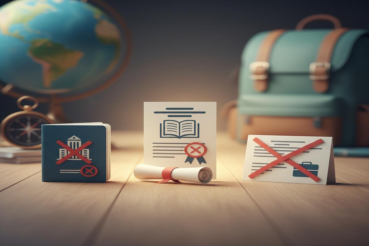 Work and Study Vize Reddi: En Kritik 3 Belge!