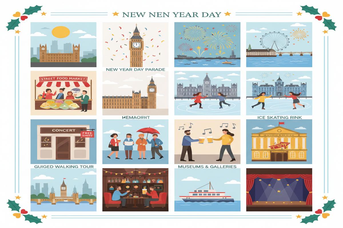 Yeni Yılın İlk Günü Londra’da Kaçırılmayacak 10 Etkinlik