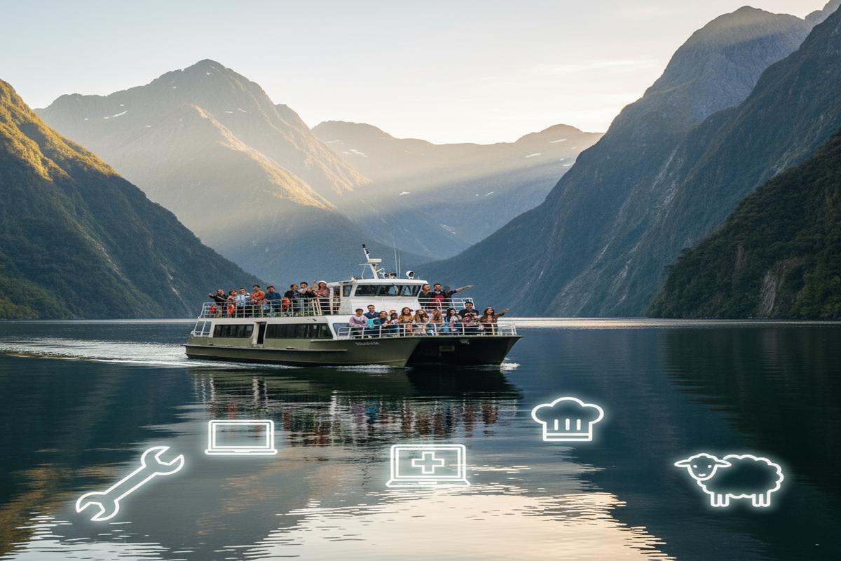 Yeni Zelanda Work and Study: İş Bulma Rehberi ve Sektörler