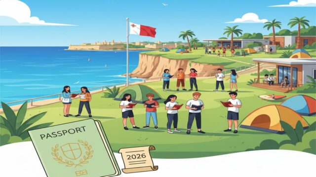 Yeşil Pasaportla Malta Yaz Kampları Vizesiz Rehberi