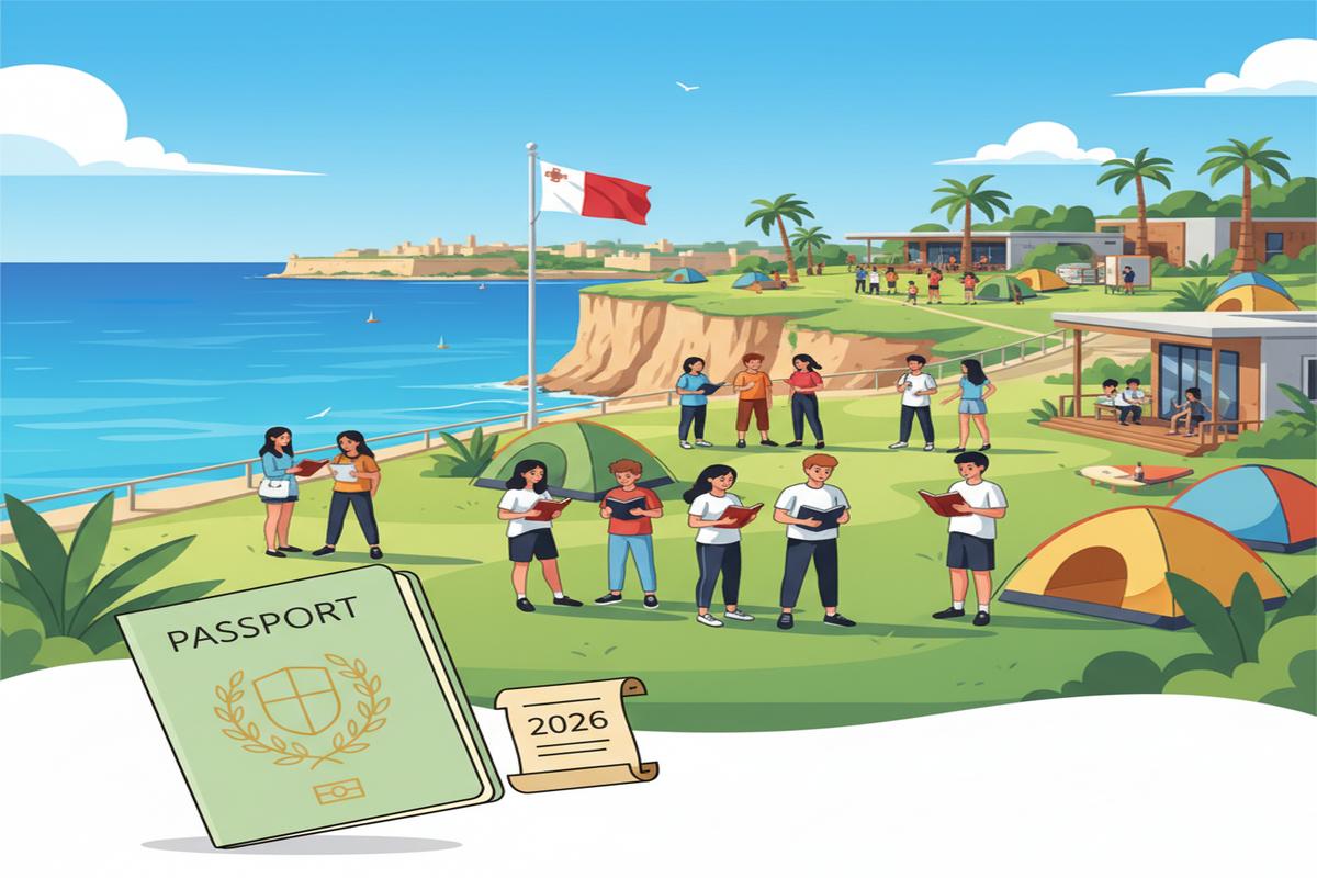 Yeşil Pasaportla Malta Yaz Kampları Vizesiz Rehberi