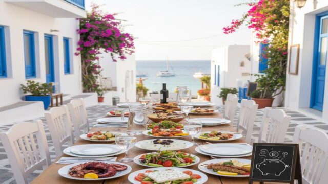 Yunanistan’da Dışarıda Yemek: Güncel Fiyatlar ve Bütçe