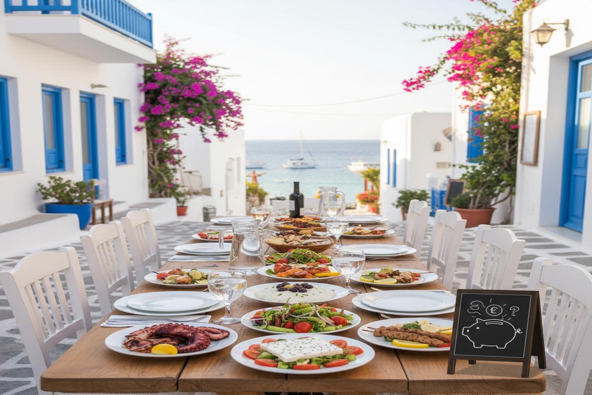 Yunanistan’da Dışarıda Yemek: Güncel Fiyatlar ve Bütçe