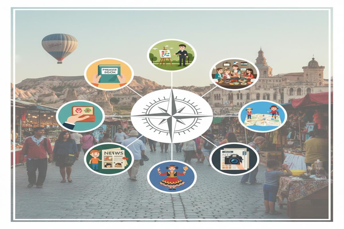 Yurt Dışında Dil Pratiği Yapmanın 11 Eğlenceli Yolu