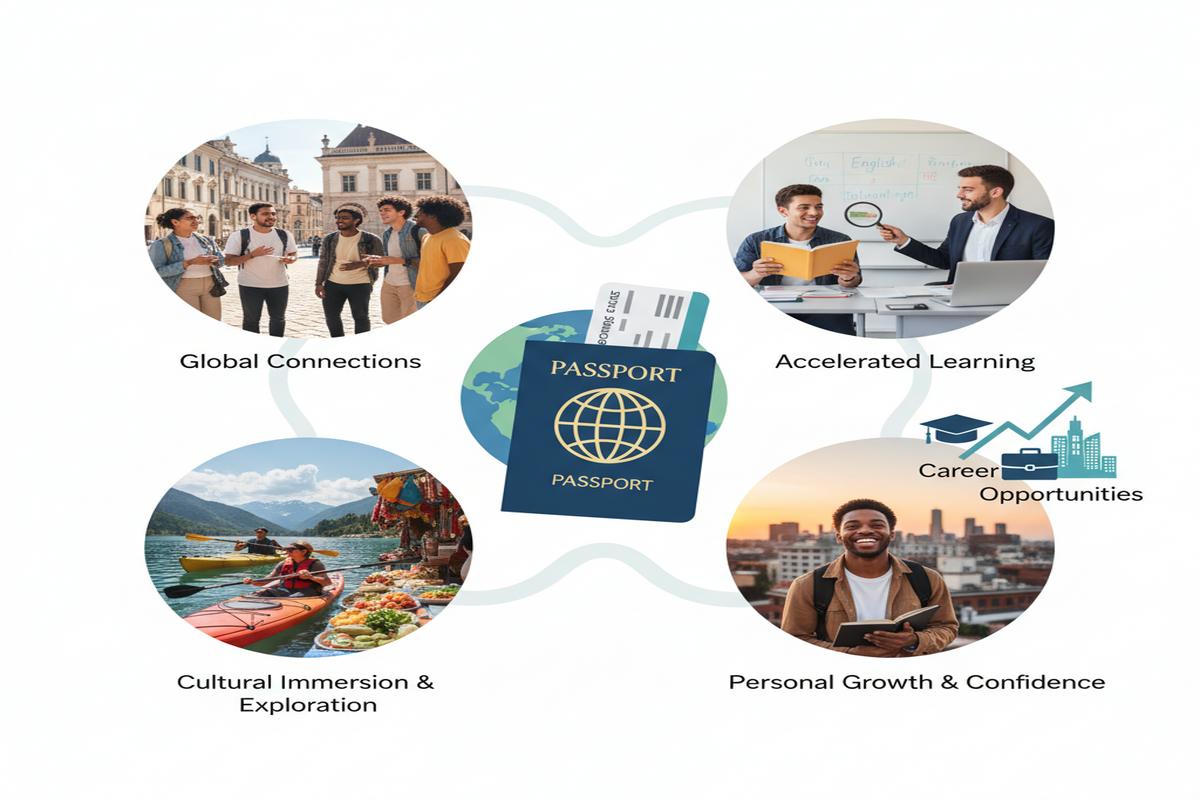 Yurtdışında İngilizce Öğrenmenin 5 Büyük Avantajı