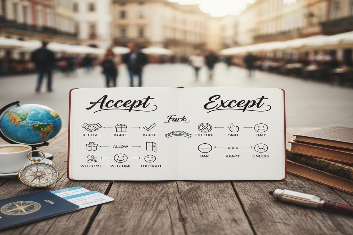 Accept vs Except: Anlam, Farklar, Örnekler ve İpuçları