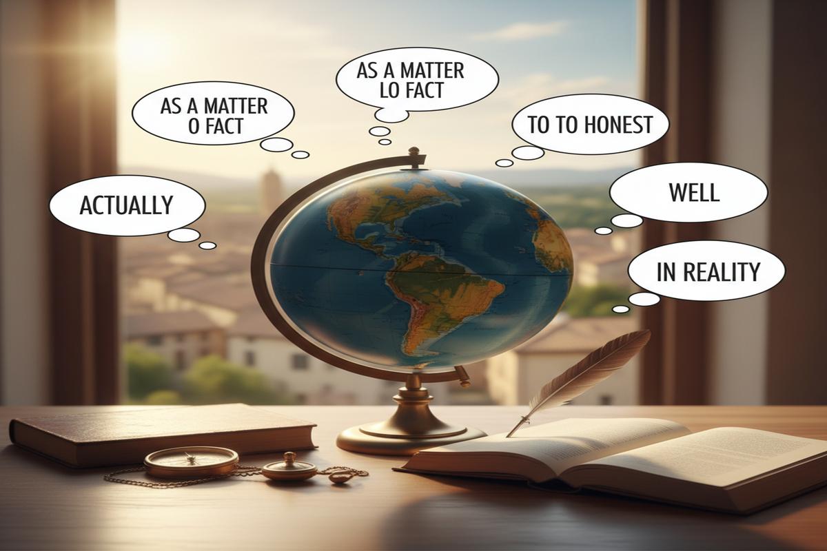 Actually yerine ne kullanılır? 7 alternatif ve ipuçları